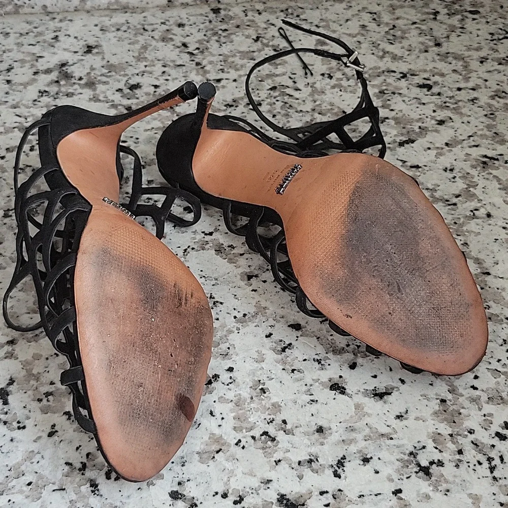 Schutz Juliana cage stilleto heels US sz 9.5 - Picture 9 of 10